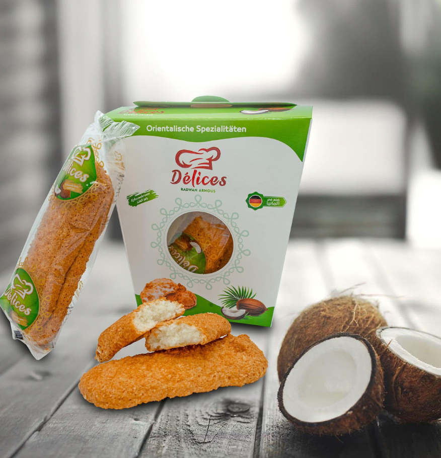 Kokosmakronen 10 pcs